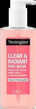 Neutrogena Clear & Radiant Face Wash 200 ml