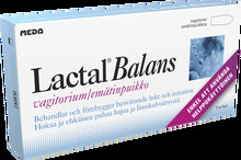 Lactal Balans Vagitorier 7 st