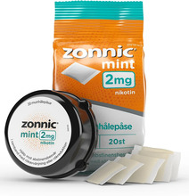 Zonnic Mint munhålepåse 2 mg 20 portionspåsar