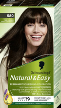 Schwarzkopf Natural & Easy Hårfärg 580 Mörkbrun