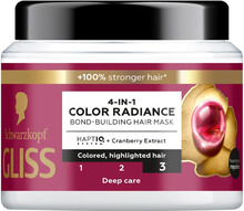 Schwarzkopf Gliss 4-In-1 Color Radiance Bond-Building Hair Mask 400 ml