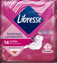 Libresse Ultra Thin Normal Wing 14 st