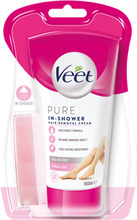 Veet In Shower Hair Removal Cream Legs & Body Normal Skin 150 ml