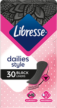 Libresse Trosskydd Normal Black 30 st