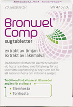 Bronwel Comp Sugtabletter 20 st