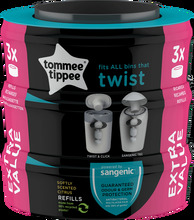 Tommee Tippee Sangenic Twist & Click Refill 3-pack