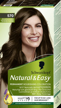 Schwarzkopf Natural & Easy Hårfärg 570 Mellanbrun