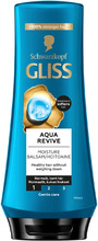 Schwarzkopf Gliss Moisture Conditioner Aqua Revive for Dry Hair to Normal Hair 200 ml