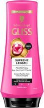 Schwarzkopf Gliss Protection Conditioner Supreme Length for Long Hair 200 ml