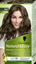 Schwarzkopf Natural & Easy Hårfärg 563 Sval Ljusbrun