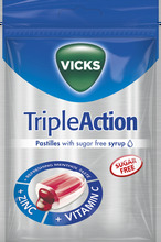 Vicks Triple Action Sugar Free 72 g