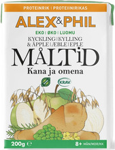 Alex & Phil Vår Kyckling- & Äppelmåltid 200 g