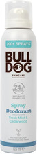 Bulldog Fresh Mint & Cedarwood Spray Deodorant 125 ml