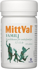 MittVal Familj Tablett 100st