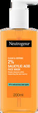 Neutrogena Clear & Defend 2 % Salicylic Acid Face Wash 200 ml