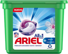 Ariel All in 1 Sköljmedel Tvätta kapslar - 21 PCS