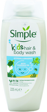 Simple Hypoallergenic Kids Hair & Body Wash - 225ml
