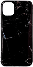 iPhone 12 Mini Cover - Sort Marmor