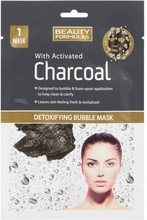 Beauty Formulas Charcoal Detoxifying Bubble Ansiktsmask - 1 st.