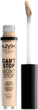 NYX Prof. Makeup Can t Stop Won t Stop Contour Concealer - Light Ivory