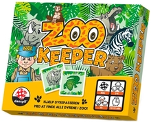 Danspil Zookeeper Minnes spel