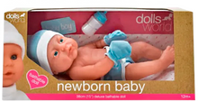 Dolls World Newborn Baby Boy Docka