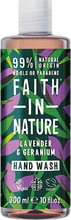 Faith In Nature Lavender & Geranium Handtvål - 400 ml