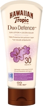 Hawaiian Tropic Duo Defence solkräm SPF30 - 180ML