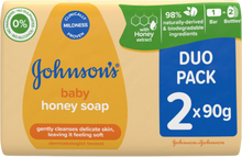 Johnson’s Johnson s Baby Honey Soap Duo Pack - 2 x 90g