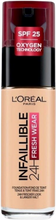 L Oreal L Oréal Paris Cosmetics Infallible Fresh Wear 32H Liquid Foundation 30 ml - 180 Rose Sand