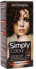 Mellor & Russell Simply Colour Hårfärg - 4.5 Deep Red Brown