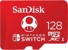 Nintendo SanDisk microSDXC 128GB Minneskort