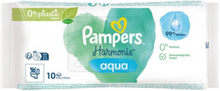 Pampers Harmonie Aqua Baby Wipes - 10 PCS