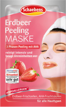 Schaebens Peeling Maske Jordgubbe 2x6ml
