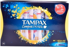 Tampax Compak Pearl Regular - 36 st.