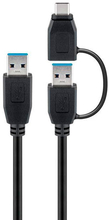 Goobay USB 3.0 kabel USB-A till USB-C Adapter - 2 meter