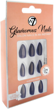 W7 Glamorous Nails Midnight Express - 24 PCS
