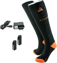 AlpenHeat Fire-Sock AJ26 Cotton Sokker Sort, Str. XL