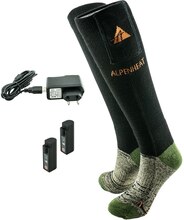 AlpenHeat Fire-Sock AJ27 Wool Sokker Sort, Str. XL