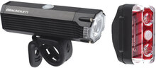 Blackburn Dayblazer 1000+65 Ljusset Svart, 1000+65 lumen, USB Oppladbar
