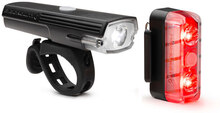 Blackburn Dayblazer 550+65 Ljusset Svart, 550 + 65 lumen, USB-C Oppladbar