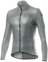 Castelli Aria Shell Sykkeljakke Silver Gray, Str. M