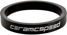 CeramicSpeed Spacer Karbon, 5 mm, 1-1/8, m/logo