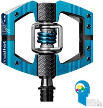 Crankbrothers Mallet Enduro Pedaler Blå, 479 gram, For Sti og Enduro!