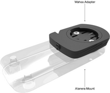 Deda Alanera Wahoo Adapter Sort, Nylon, Wahoo computer