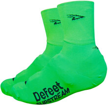 DeFeet Slipstream Neon Cordura Skotrekk Neon Grønn, Str S/M