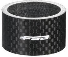 FSA Karbon Spacer Sort, 20 mm, 1-1/8"