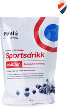 Fuel Of Norway Blåbær Sportsdrikk 500 gram