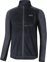 Gore C3 Windstopper Jakke Black/Terra Grey, Str. S