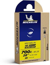 Michelin A1 AirComp UltraLight Slang Butyl, 18/25x622, 60 mm presta, 78g